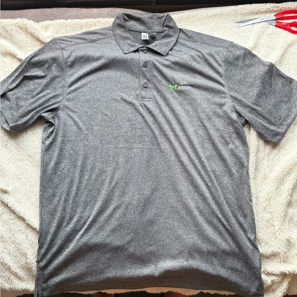 Men’s Grey XL Polo Shirt